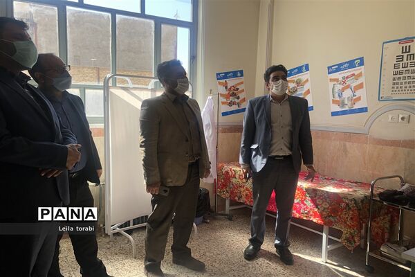 افتتاح اتاق بهداشت آموزشگاه علوی در ورامین