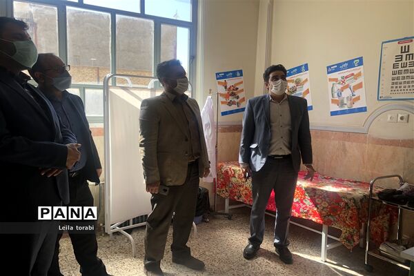 افتتاح اتاق بهداشت آموزشگاه علوی در ورامین
