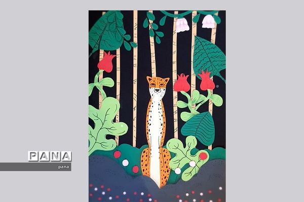 آثار برگزیده مسابقات هنری گروه‌های آموزشی هنربانان