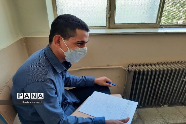 حضور پر شور دانش‌آموزان منطقه ۱۳ در امتحانات نهایی