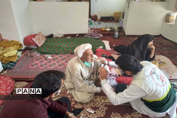 جلوه‌ای از خدمات بسیج جامعه پزشکی به مردم مناطق محروم سیستان و بلوچستان