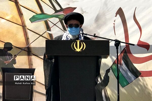 تجمع مردمی حمایت از فلسطین در آذربایجان شرقی