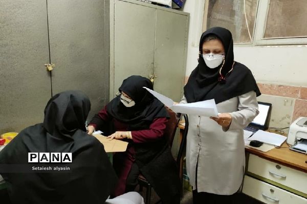 برگزاری امتحانات نهایی دبیرستان راه زینب (س) منطقه ۱۳