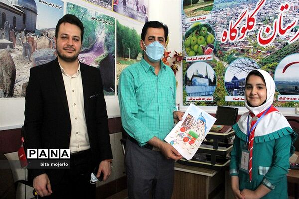 دیدار اعضای انجمن دانش آموزی میراث فرهنگی با رئیس اداره میراث فرهنگی شهرستان گلوگاه