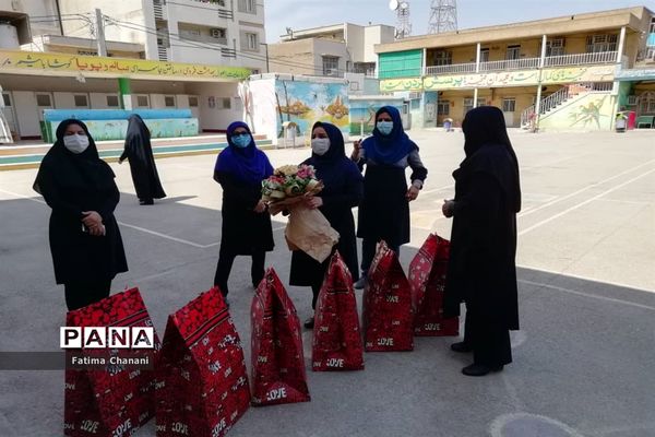 آیین اختتامیه طرح یاریگران زندگی در ناحیه یک اهواز