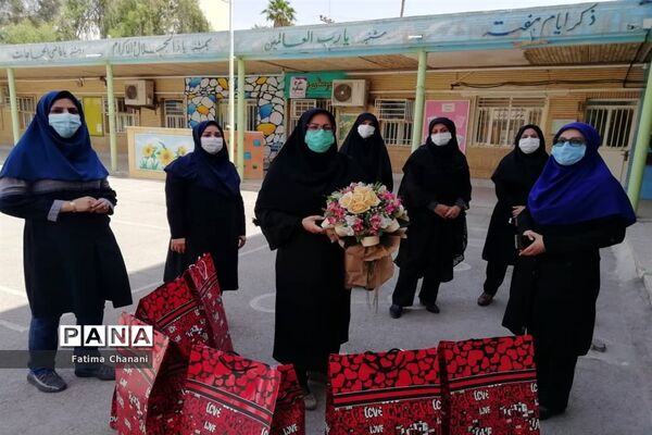آیین اختتامیه طرح یاریگران زندگی در ناحیه یک اهواز