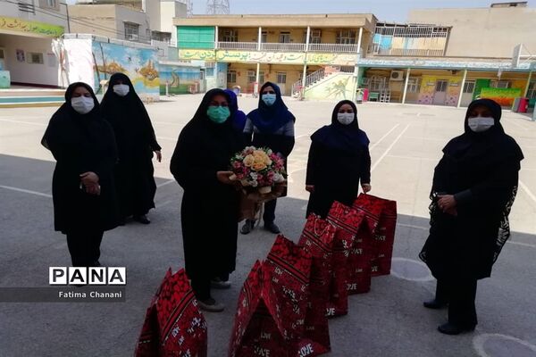 آیین اختتامیه طرح یاریگران زندگی در ناحیه یک اهواز
