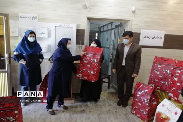 آیین اختتامیه طرح یاریگران زندگی در ناحیه یک اهواز