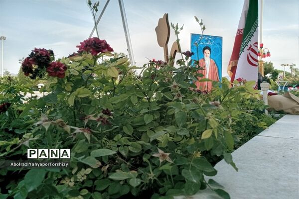 مراسم  گرامیداشت سالروز فتح خرمشهر در زیارتگاه شهید مدرس کاشمر