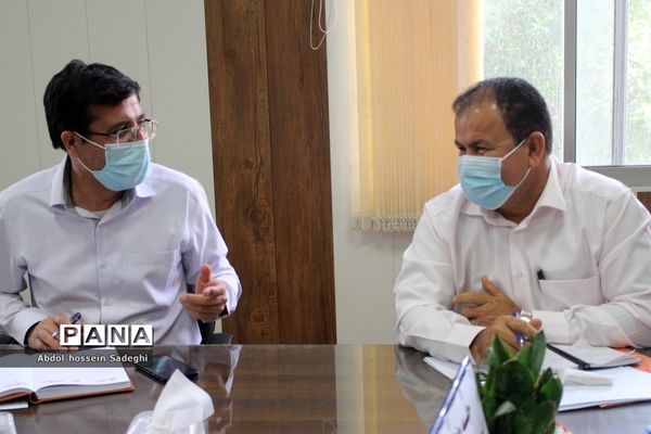 جلسه میز کار شهرستان‌ها و مناطق معاونت پرورشی و فرهنگی آموزش و پرورش استان بوشهر