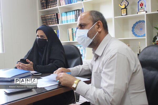 جلسه میز کار شهرستان‌ها و مناطق معاونت پرورشی و فرهنگی آموزش و پرورش استان بوشهر