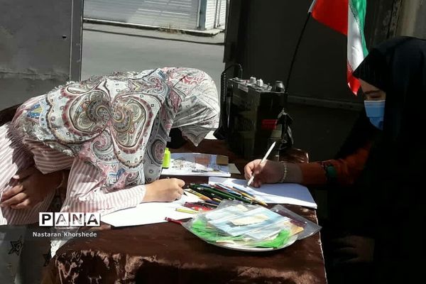 مسابقه نقاشی بامحوریت آزادسازی خرمشهر در شهرستان ملارد