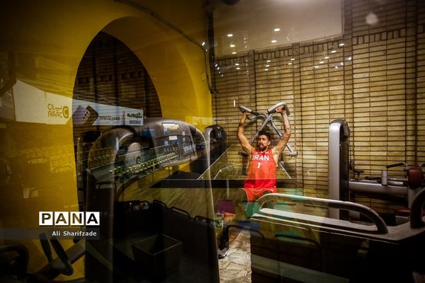 تمرین تیم ملی بسکتبال