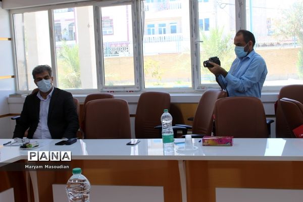 نشست خبری بنیاد خیرین استان بوشهر حامی دانشگاه فرهنگیان