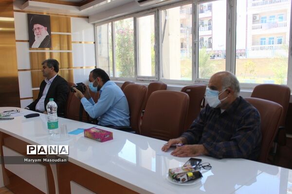 نشست خبری بنیاد خیرین استان بوشهر حامی دانشگاه فرهنگیان