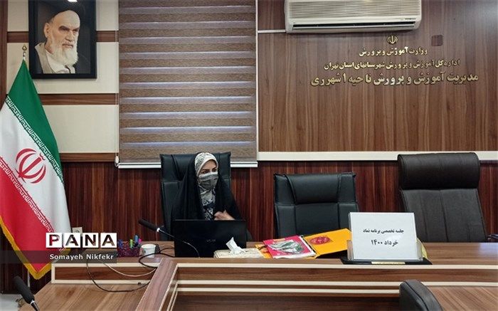 برگزاری جلسه طرح نماد درآموزش و پرورش ناحیه یک ری