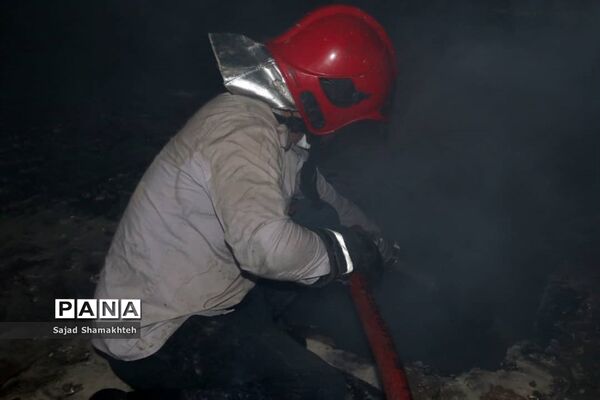 انفجار مهیب انبار احتکار الکل و کالای پزشکی در اهواز