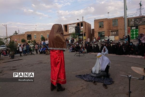 تعزیه معجزات امام رضا (ع) در رزق آباد کاشمر