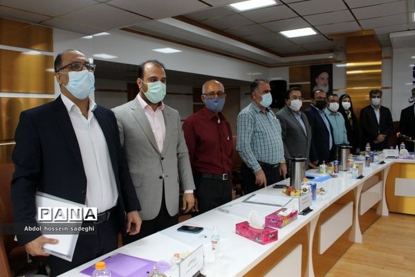 جلسه انتخابات اعضای هیات مدیره بنیاد خیرین حامی دانشگاه فرهنگیان استان بوشهر