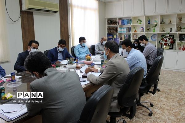 جلسه میز کار شهرستان‌ها و مناطق معاونت پرورشی و فرهنگی آموزش و پرورش استان بوشهر