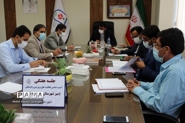 جلسه میز کار شهرستان‌ها و مناطق معاونت پرورشی و فرهنگی آموزش و پرورش استان بوشهر