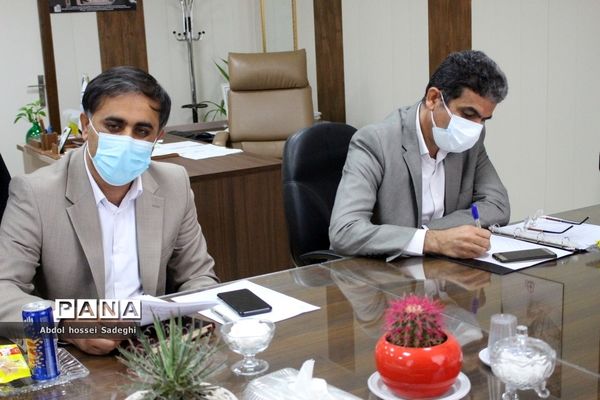 جلسه میز کار شهرستان‌ها و مناطق معاونت پرورشی و فرهنگی آموزش و پرورش استان بوشهر