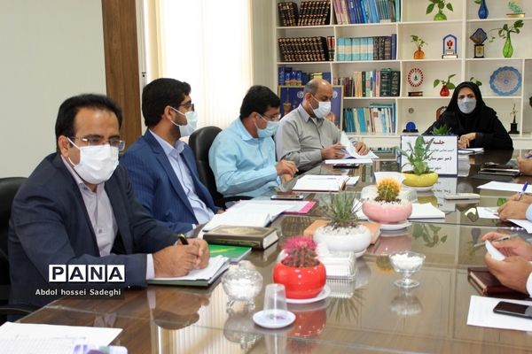جلسه میز کار شهرستان‌ها و مناطق معاونت پرورشی و فرهنگی آموزش و پرورش استان بوشهر