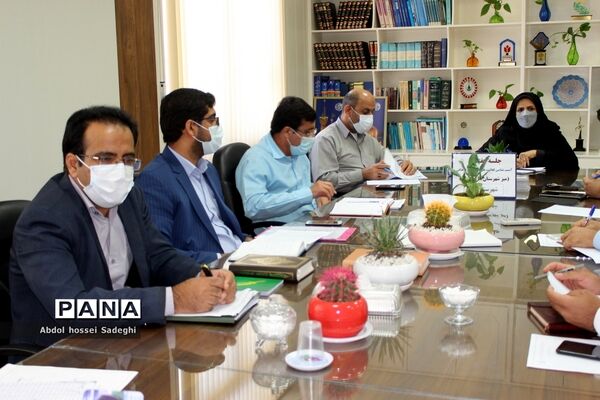 جلسه میز کار شهرستان‌ها و مناطق معاونت پرورشی و فرهنگی آموزش و پرورش استان بوشهر