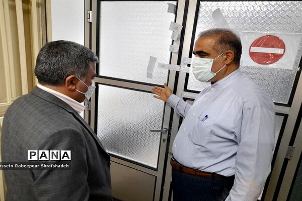 بازدید مدیرکل امور شاهد و ایثارگران وزارت آموزش و پرورش از حوزه امتحانات نهایی منطقه 16 تهران