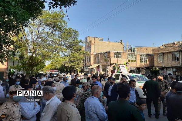 تشییع پیکر مطهر شهید ابوالقاسم دشتیان