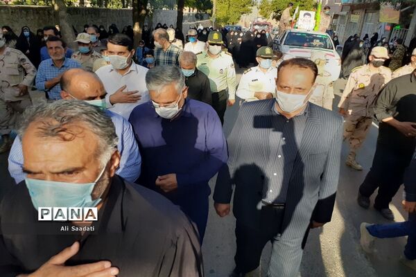 تشییع پیکر مطهر شهید ابوالقاسم دشتیان