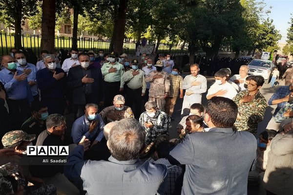 تشییع پیکر مطهر شهید ابوالقاسم دشتیان