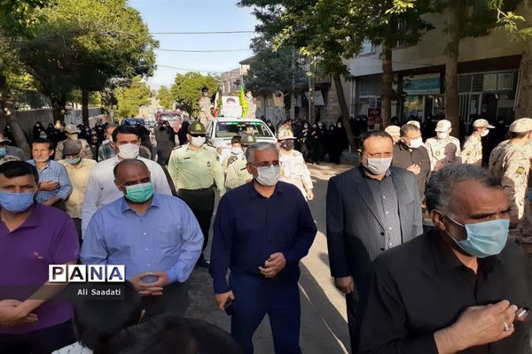 تشییع پیکر مطهر شهید ابوالقاسم دشتیان