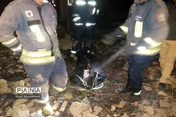 کشته شدن۲ نفر  براثر آتش سوزی و ریزش آوار در اهواز