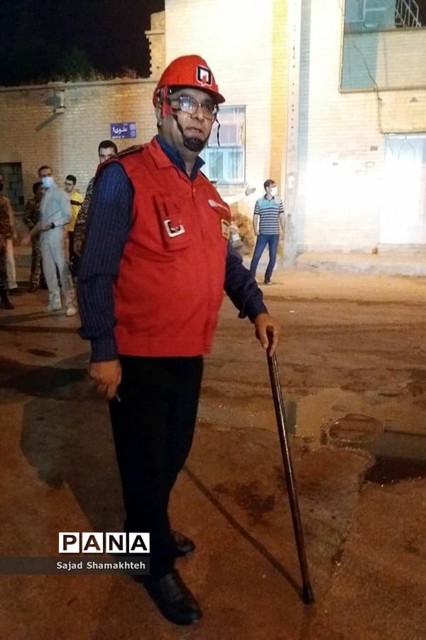 آتش سوزی محل احتکار الکل و کالای پزشکی در اهواز