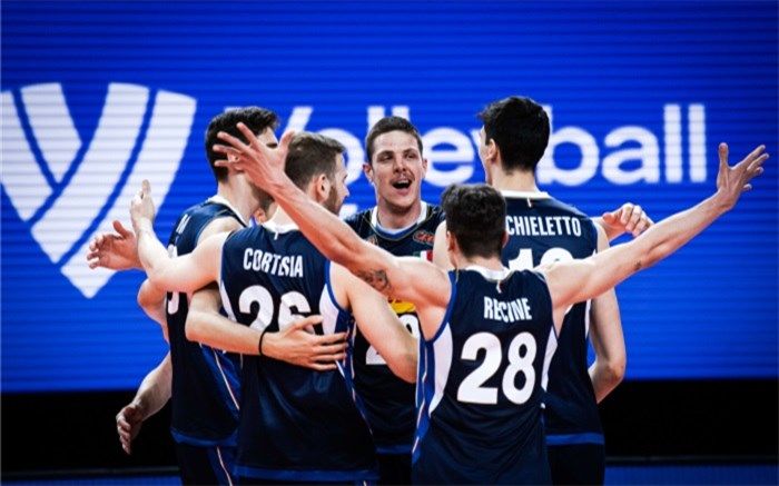 لیگ ملت‌های والیبال؛ ایتالیا از بحران دور شد