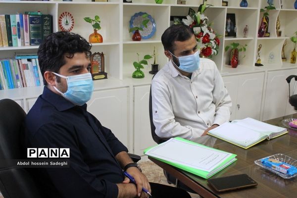 جلسه قطبی مسئولان دبیرخانه طرح دانش‌آموز تراز انقلاب اسلامی  استان بوشهر