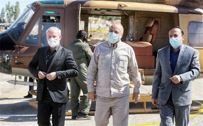 بازدید رئیس مجلس از پروژه‌های عمرانی استان ایلام