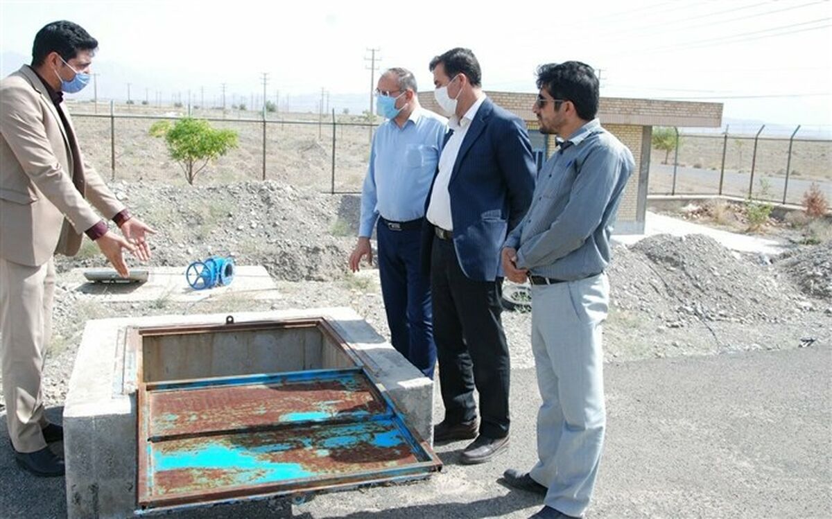 بازدید فرماندار و بخشدار ششطراز از پروژه آبرسانی چاه جدید شهر کندر 