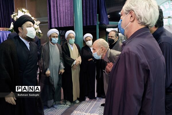 مراسم تشییع حجت الاسلام محتشمی پور