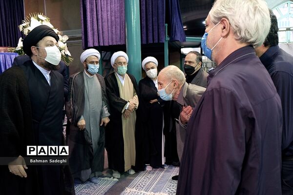 مراسم تشییع حجت الاسلام محتشمی پور