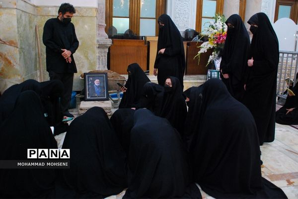 مراسم تشییع  حجت الاسلام سید علی اکبر محتشمی پور در حرم  حضرت عبدالعظیم حسنی(ع)