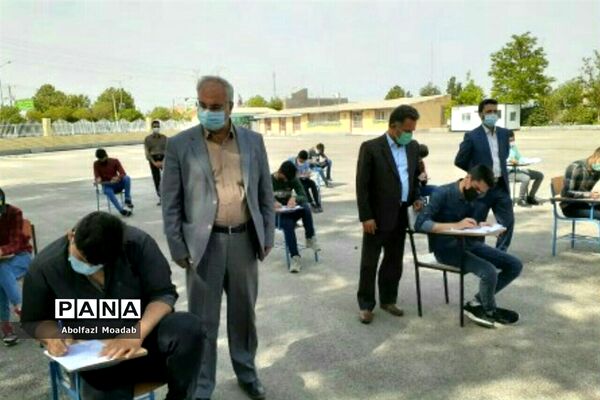 برگزاری امتحانات شبه نهایی پایه دوازدهم مدارس شهید اشرفی اصفهانی  و حضرت معصومه (س)