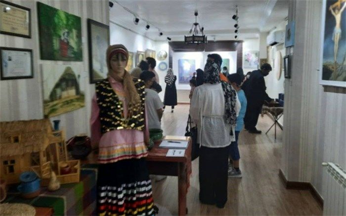 آثار هنرمندان صنایع دستی  ایران و ترک به نمایش درآمد