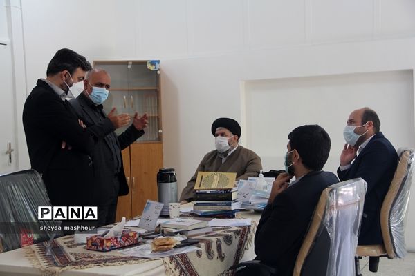 بازدید مدیرکل فرهنگی هنری، اردوها و فضای پرورشی وزارت آموزش و پرورش از داوری نهایی جشنواره معلمان مولف در شهرری