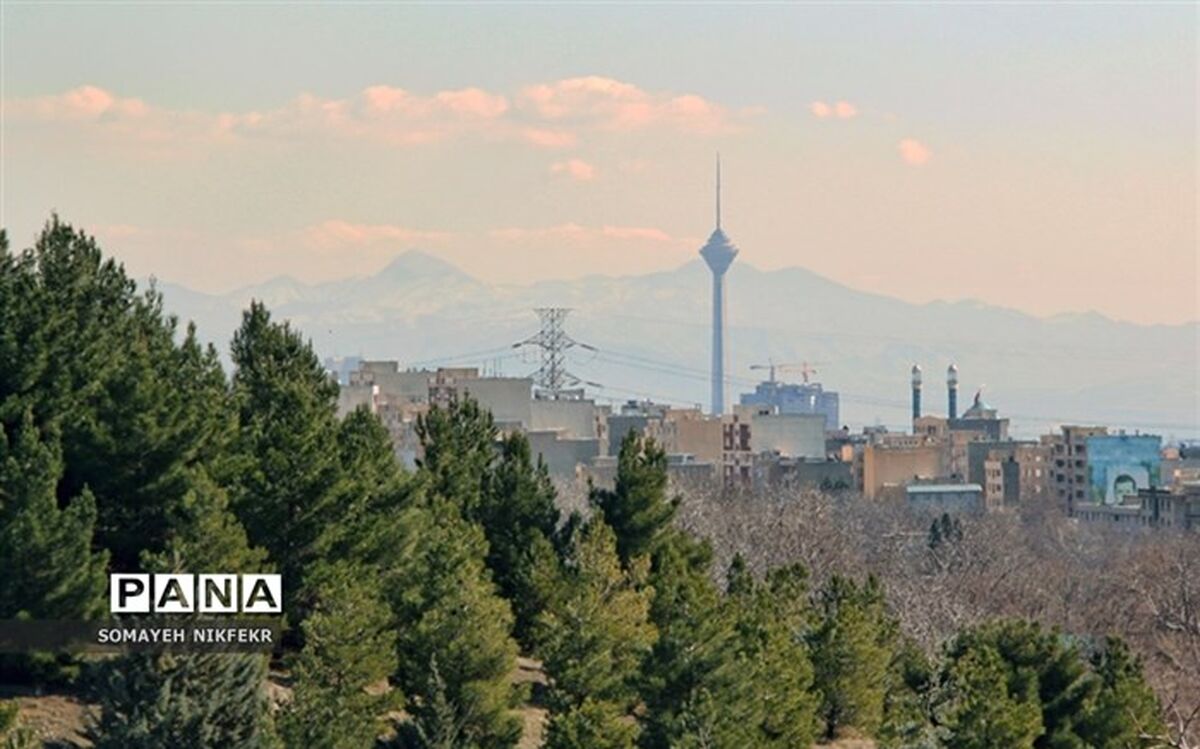 کاهش نسبی دمای هوا در تهران از فردا