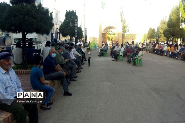 جشن پیروزی ابراهیم رئیسی در انتخابات ریاست جمهوری در قاین