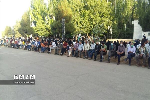 جشن پیروزی ابراهیم رئیسی در انتخابات ریاست جمهوری در قاین