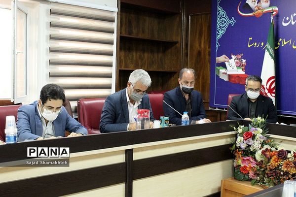 نشست خبری رییس  ستاد انتخابات استان خوزستان