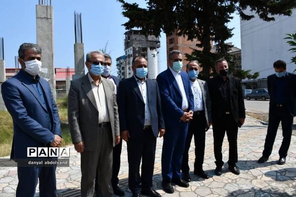 بازدید معاون وزیر آموزش و پرورش از طرح های عمرانی آموزش و پرورش محمودآباد